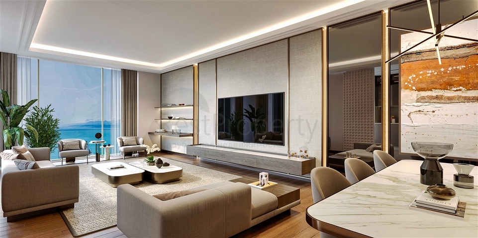 مشروع رائع من مطور موثوق به في أرقى منطقة في أنطاليا 