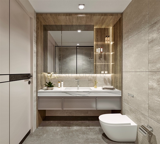 مشروع رائع من مطور موثوق به في أرقى منطقة في أنطاليا 