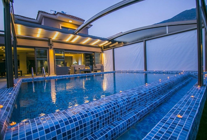 فيلا 3+1 في فتحية-منطقة أنطاليا 