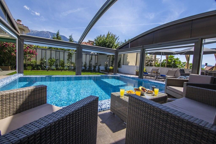 فيلا 3+1 في فتحية-منطقة أنطاليا 