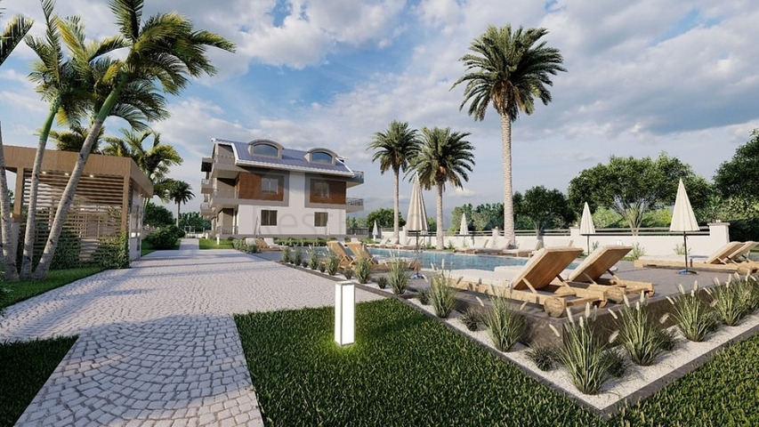 شقة 3+1 في فتحية-منطقة أنطاليا 