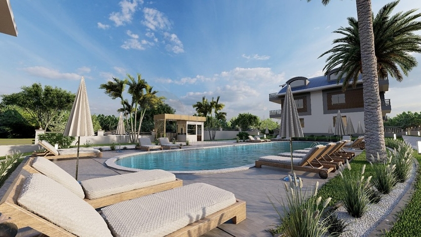 شقة 3+1 في فتحية-منطقة أنطاليا 