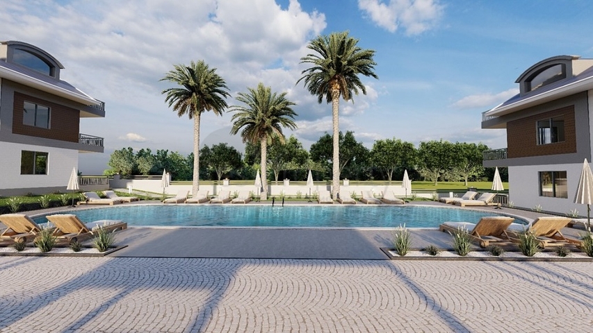 شقة 3+1 في فتحية-منطقة أنطاليا 