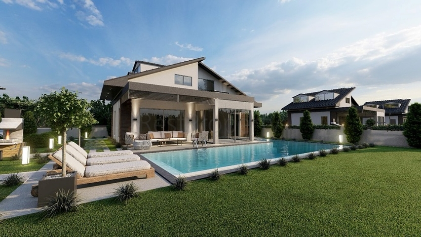 فيلا 3+1 في فتحية-منطقة أنطاليا 