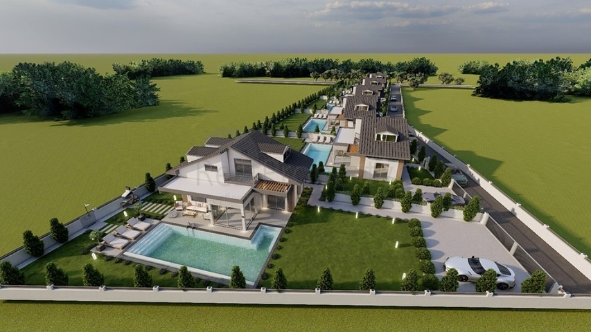 فيلا 3+1 في فتحية-منطقة أنطاليا 