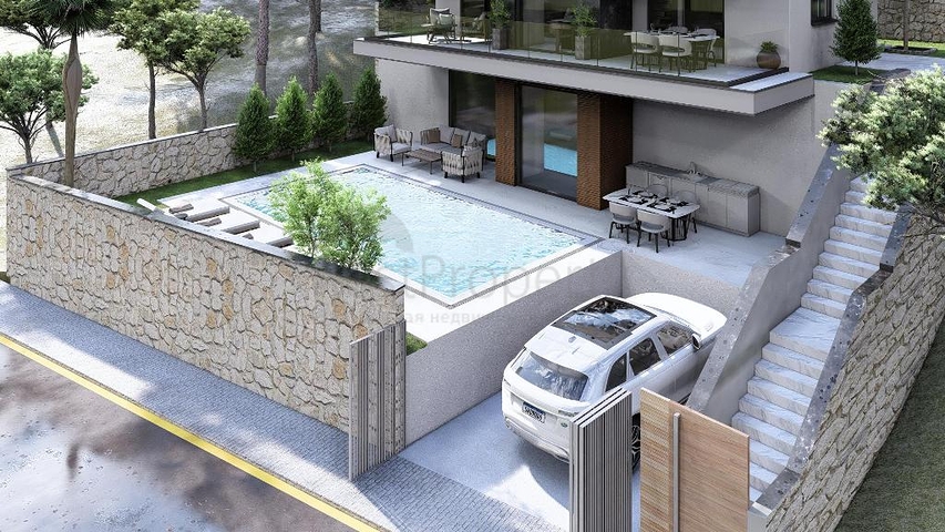 فيلا 4+1 في فتحية-منطقة أنطاليا 