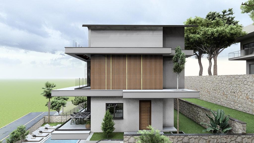 فيلا 4+1 في فتحية-منطقة أنطاليا 