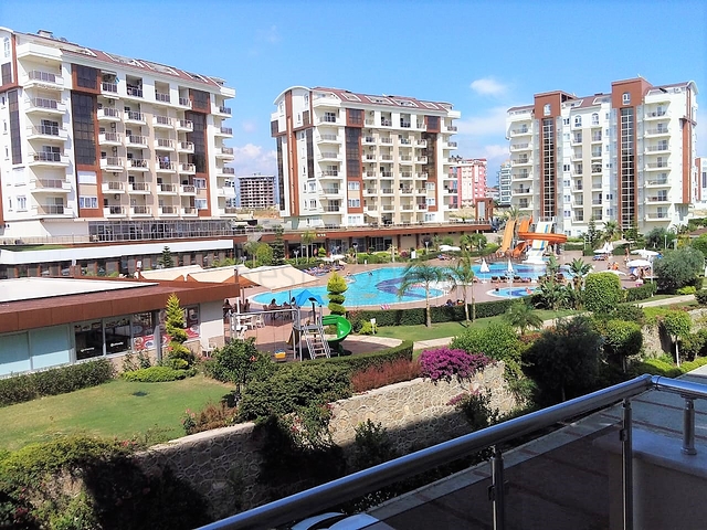 شقة مؤثثة ضمن مجمع سكني ذو بنية تحتية مميزة في افسلار 