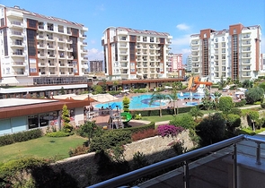 شقة مؤثثة ضمن مجمع سكني ذو بنية تحتية مميزة في افسلار 