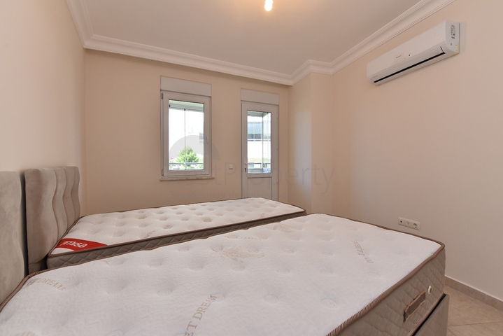 ضمن منطقة سكنية هادئة - شقة غرفتين وصالة مفروشة - في افسلار غرب الانيا 