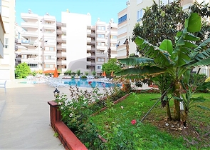 شقق 1+1 في مجمع مع شاطئ خاص