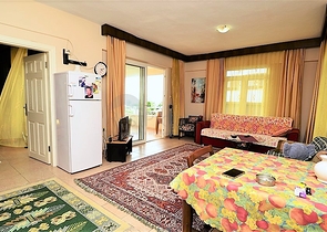 شقق 1+1 في مجمع مع شاطئ خاص