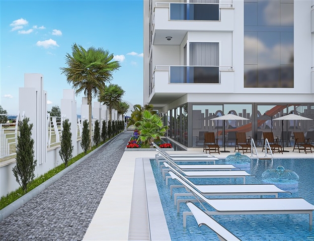 مجمع سكني قيد الانشاء - قريب من البحر والخدمات -مهموتلار / الانيا 