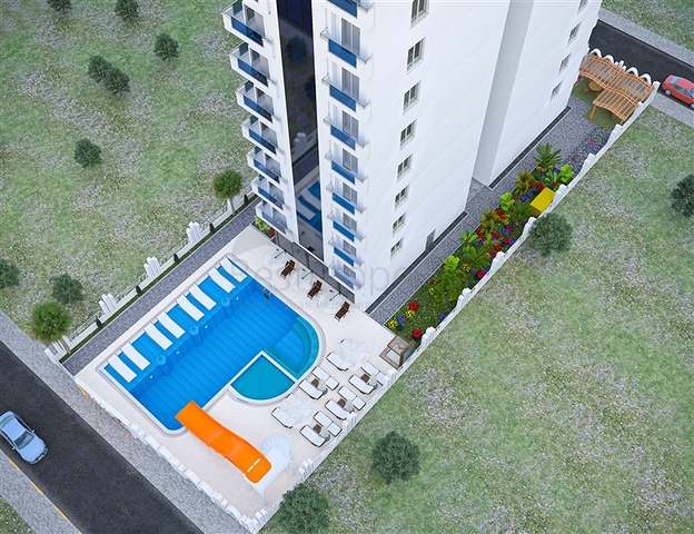 مجمع سكني قيد الانشاء - قريب من البحر والخدمات -مهموتلار / الانيا 