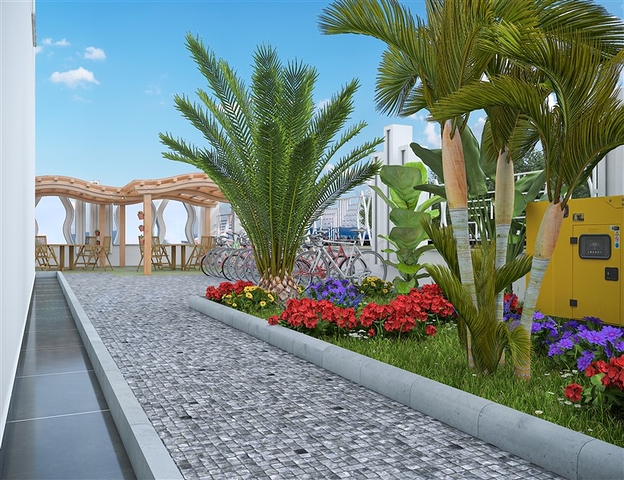 مجمع سكني قيد الانشاء - قريب من البحر والخدمات -مهموتلار / الانيا 