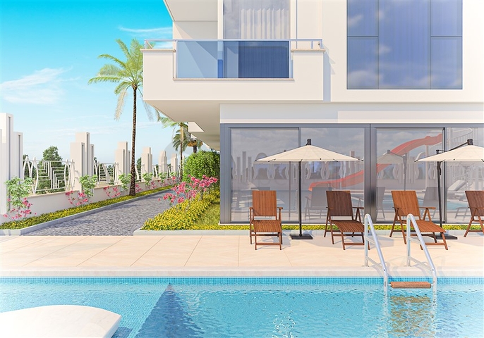 مجمع سكني قيد الانشاء - قريب من البحر والخدمات -مهموتلار / الانيا 