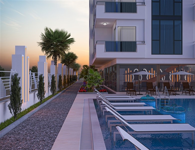 مجمع سكني قيد الانشاء - قريب من البحر والخدمات -مهموتلار / الانيا 