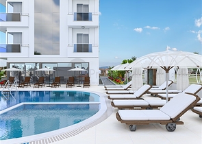 مجمع سكني قيد الانشاء - قريب من البحر والخدمات -مهموتلار / الانيا 