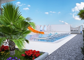 مجمع سكني قيد الانشاء - قريب من البحر والخدمات -مهموتلار / الانيا 