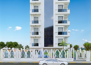 مجمع سكني قيد الانشاء - قريب من البحر والخدمات -مهموتلار / الانيا 