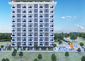 مجمع سكني قيد الانشاء - قريب من البحر والخدمات -مهموتلار / الانيا 