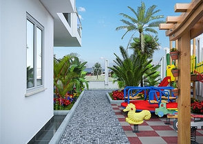 مجمع سكني قيد الانشاء - قريب من البحر والخدمات -مهموتلار / الانيا 