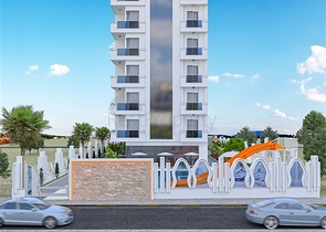 مجمع سكني قيد الانشاء - قريب من البحر والخدمات -مهموتلار / الانيا 