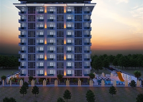 مجمع سكني قيد الانشاء - قريب من البحر والخدمات -مهموتلار / الانيا 