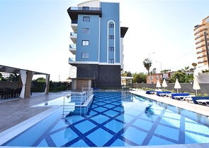 شقق اطلالة بحر في الانيا - غرفة وصالة -مجمع جديد -في كارجيجاك / الانيا 