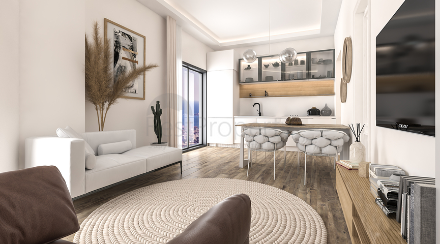 مجمع سكني على أعلى تل في اسطنبول ، يطل على جزر الأمراء