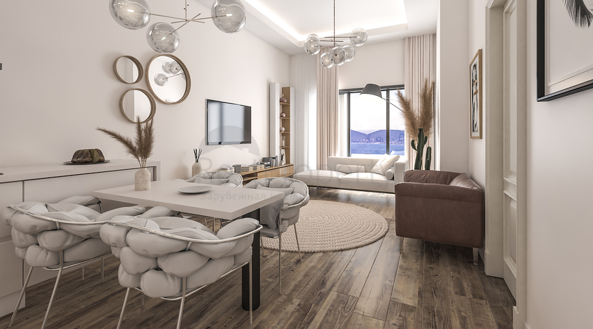 مجمع سكني على أعلى تل في اسطنبول ، يطل على جزر الأمراء