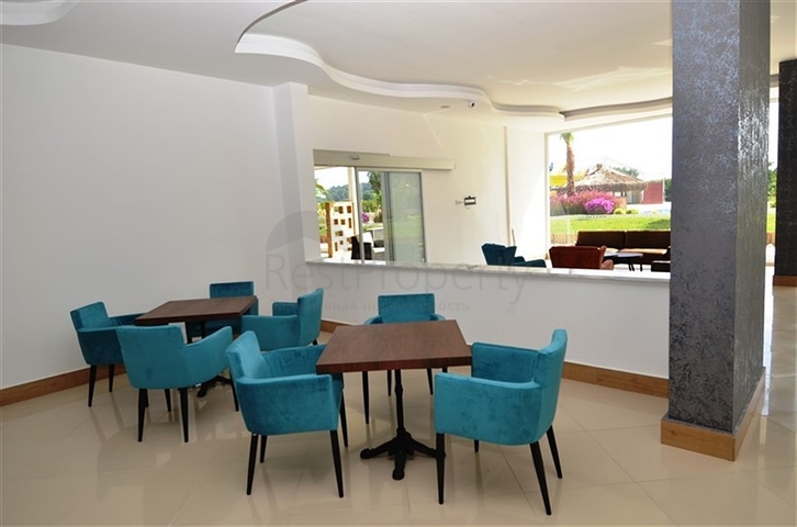 سعر مناسب - بين احضان الطبيعة -دوبلكس 2 غرفة وصالة -ضمن مجمع - في ديمرتاش / الانيا 