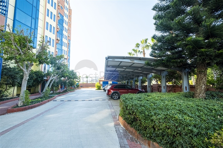 شقة 2 + 1 تطل على البحر الأبيض المتوسط ​​في أنطاليا