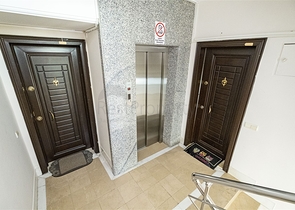 شقة 2 + 1 تطل على البحر الأبيض المتوسط ​​في أنطاليا