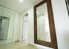 شقة 2 + 1 تطل على البحر الأبيض المتوسط ​​في أنطاليا