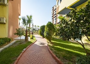 شقة 2 + 1 تطل على البحر الأبيض المتوسط ​​في أنطاليا