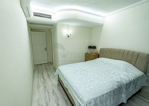 شقة 2 + 1 تطل على البحر الأبيض المتوسط ​​في أنطاليا