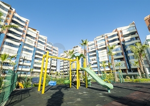 شقة 2 + 1 تطل على البحر الأبيض المتوسط ​​في أنطاليا