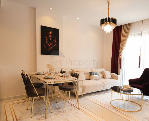 ضمن مجمع حديث يضم كافة الخدمات -شقة 1+1 - في مهموتلار / الانيا 