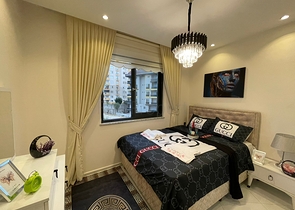 ضمن مجمع حديث يضم كافة الخدمات -شقة 1+1 - في مهموتلار / الانيا 