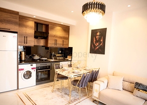 ضمن مجمع حديث يضم كافة الخدمات -شقة 1+1 - في مهموتلار / الانيا 