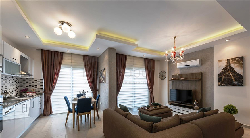 مجمع سكني حديث في منطقة أفسلار من مدينة ألانيا