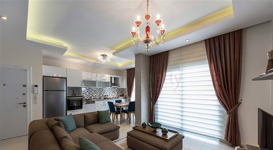 مجمع سكني حديث في منطقة أفسلار من مدينة ألانيا