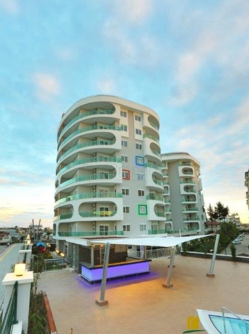 مجمع سكني حديث في منطقة أفسلار من مدينة ألانيا