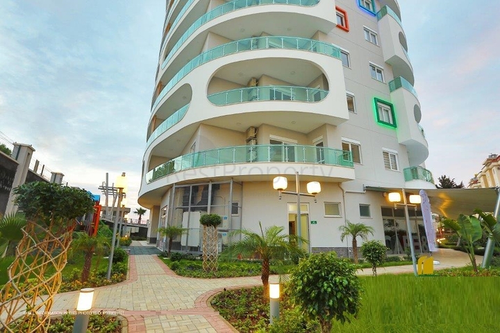 مجمع سكني حديث في منطقة أفسلار من مدينة ألانيا