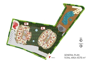 مجمع سكني حديث في منطقة أفسلار من مدينة ألانيا