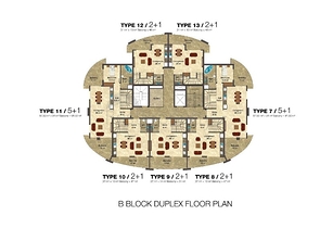 مجمع سكني حديث في منطقة أفسلار من مدينة ألانيا
