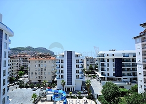 شقة مع مطبخ منفصل في مجمع النخبة في وسط ألانيا