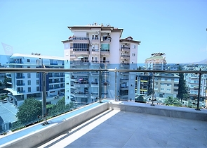 شقة مع مطبخ منفصل في مجمع النخبة في وسط ألانيا