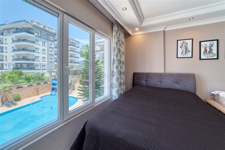 شقة مريحة 1 + 1 مع شرفة كبيرة